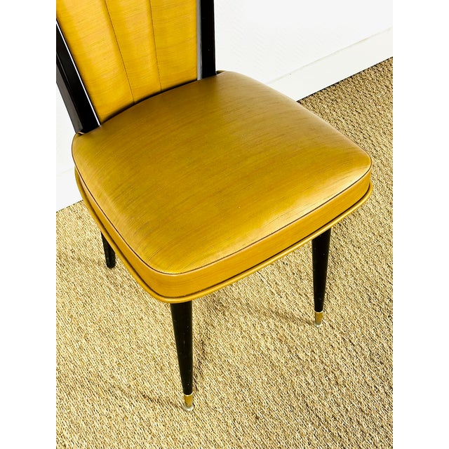 French Art Deco Dining Chairs, 1940, Set of 6 For Sale - Image 14 of 18