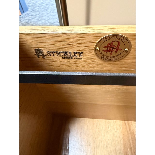 Stickley Stickley Mission Collection Oak Two-Drawer File Cabinet For Sale - Image 4 of 4