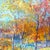 1990s ''Fall Memory of Cape Cod" Oil on Canvas by Cape Cod Artist M. Zena Lesser For Sale - Image 4 of 6
