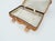 Tan Lamb Leather Suitcases, Italy, 1950s, Set of 2 For Sale - Image 6 of 18