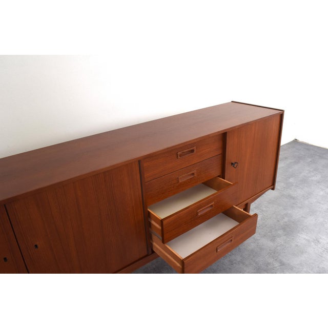 Mid-Century Modern Danish Teak Sideboard, 1960s For Sale - Image 14 of 15