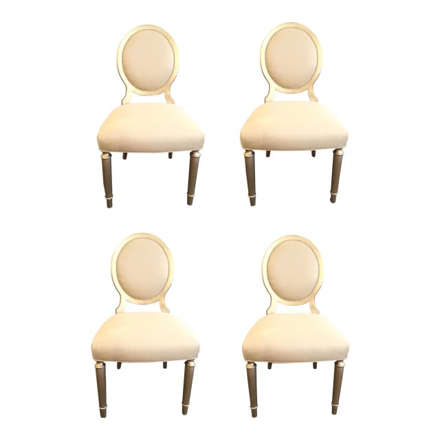 Caracole Modern May I Join You? Dining Chair Set of Four For Sale