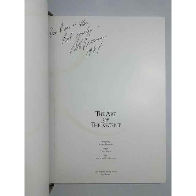 Contemporary 1980s Illustrated Folio, Hochstrasser's the Art of the Regent, Signed - 1 Book For Sale - Image 3 of 13