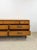 Wood Heritage MCM Lowboy 7-Drawer Dresser Unique Brass Pulls Vintage Long Dresser For Sale - Image 7 of 14