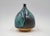 Vintage mid 20th century pottery vase by Joel Edwards (1923 - 2007) California. Signed on bottom, blue drip glaze,...