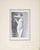 Lithograph on chine appliqué, realize in the last decades of 19th Century. An elegant original lithograph on chine...