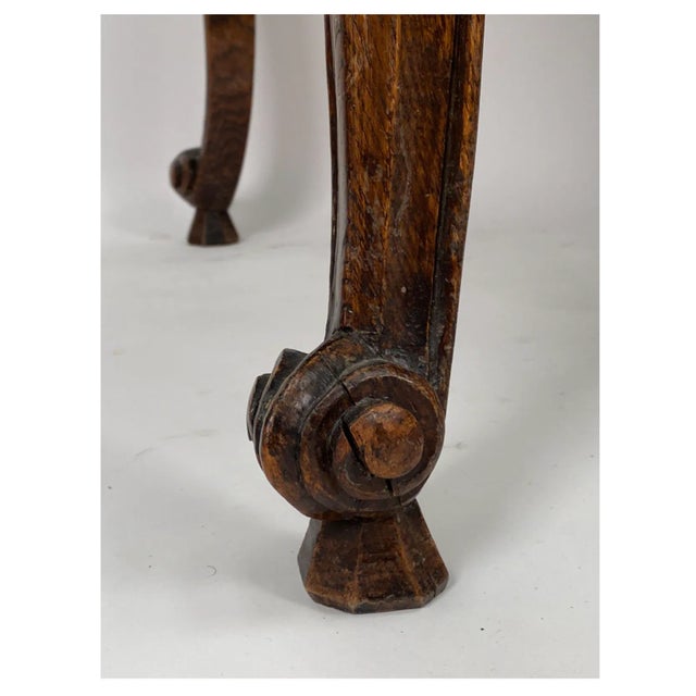 Early 19th Century Antique French Provincial Parquetry Dining Table For Sale - Image 12 of 13