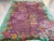 Rectangle Purple 1920s Antique Room Size Chinese Wool Art Deco Knotted Rug For Sale - Image 4 of 9