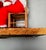 Rustic Vintage American Folk Art Santa Claus Toymaker Christmas Sculpture With Train For Sale - Image 3 of 12