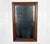 A Traditional Oak Rectangle Wall Mirror, c. Early 20th Century - Solid Oak Frame with a Deep Satin Finish - Original...