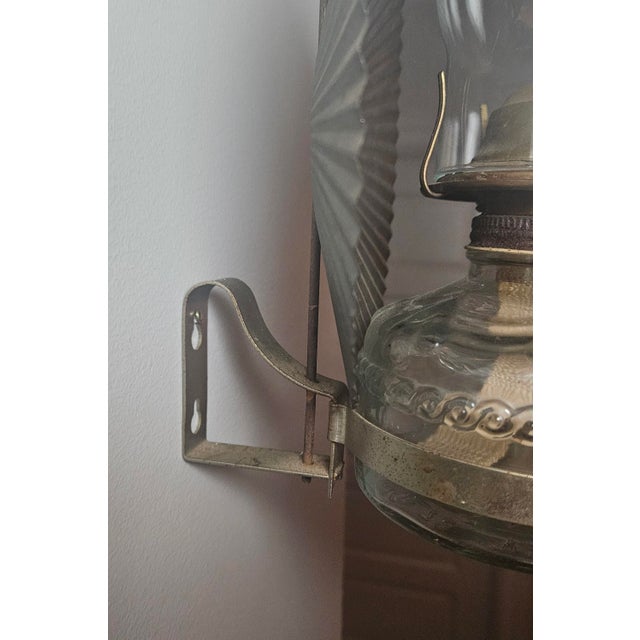 Late 19th Century Eagle Reflective Wall Lamp With Wall Mount and Reflector For Sale - Image 9 of 14