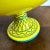 Vintage Yellow Italian Pottery Tazza Compote For Sale - Image 4 of 4