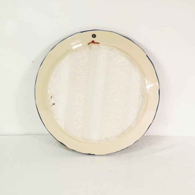 Ceramic Wall Mirror from Hindelanger-Keramik, Germany, 1960s For Sale - Image 6 of 9
