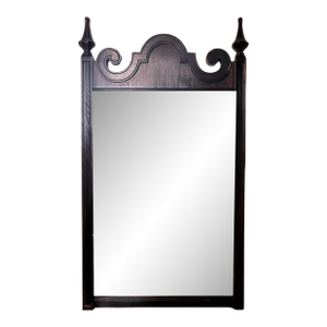 Early 20th Century Chippendale Mahogany Wood-Framed Mirror