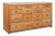 19th Century Pine 16 Drawer Apothecary Counter Console For Sale