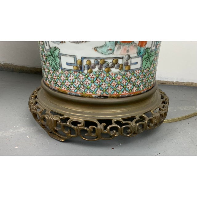 White Antique Chinese Table Lamps, Set of 2 For Sale - Image 8 of 13