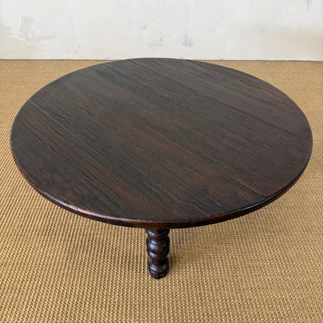 Traditional Norfolk Coffee Table 39.25" Dia For Sale - Image 3 of 10