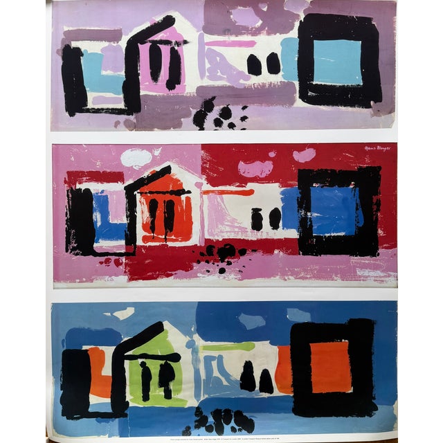 Hans Unger, Three concept artworks for Town house,1959, copyright London Transport Museum 2008, Limited Edition Print....