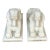 Pair of 19th Century Grand Tour Hand-Carved Marble Sphinx Sculptures For Sale
