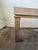 1980s Karl Springer Style Faux Stone Coffee Table, Metal & Resin, Usa For Sale - Image 5 of 12