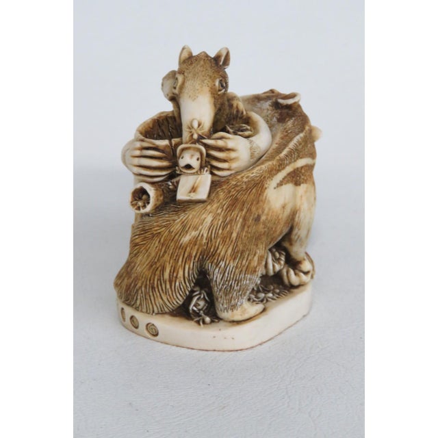 Harmony Kingdom England Antipasto Anteaters Figurine With Original Box 5136b For Sale In Miami - Image 6 of 10