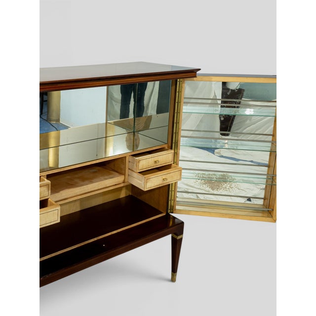 Mid-Century Italian Inlaid Sideboard or by Paolo Buffa, 1958 For Sale - Image 15 of 18