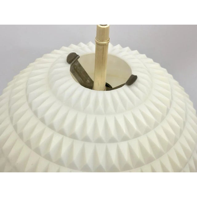 Mid-Century Modern Diamond Pendant Lamp by Aloys Gangkofner for Erco, 1960s For Sale - Image 3 of 6