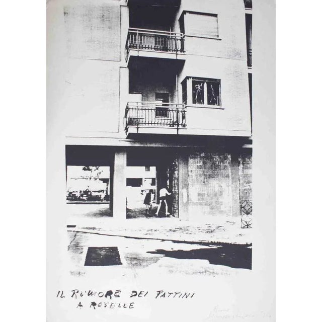 Offset print. Hand signed Edition of 100. This piece is attributed to the mentioned designer/maker. It has no attribution...