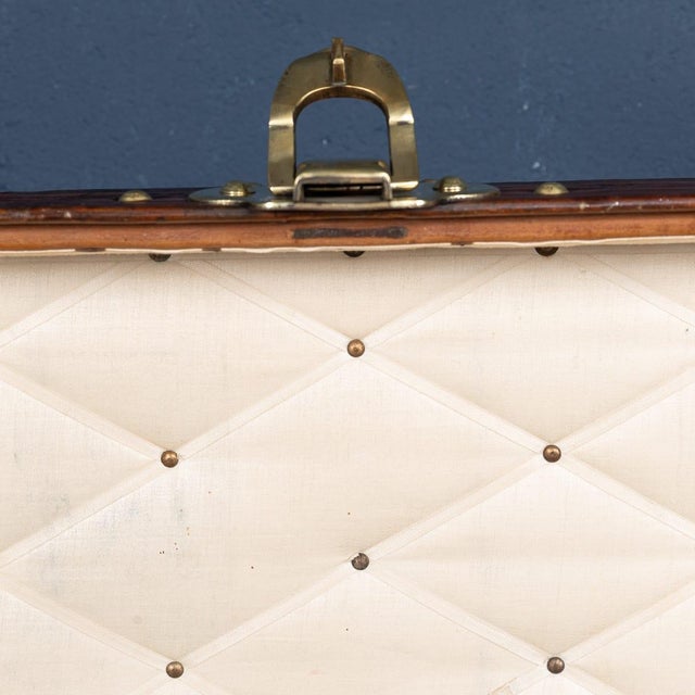 Antique French Trunk in Monogram Canvas from Louis Vuitton, 1920 For Sale - Image 15 of 18