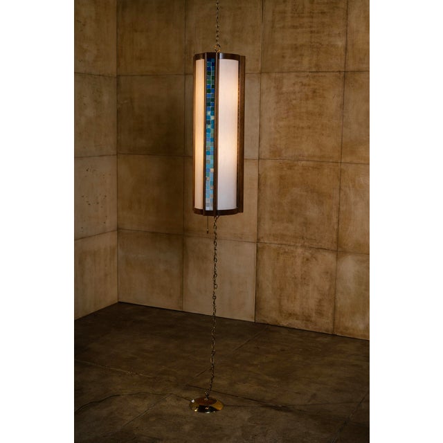 Designed by Los Angeles design pioneer John Keal for Modeline in 1963, this ingenious chain-hung floor lamp was conceived...