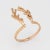 Finely detailed Deer Antler ring crafted in 14 karat rose gold. The unique ring is crafted in the form of deer antlers,...