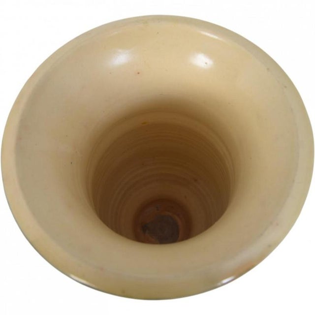 Blue Ceramic Vase by Herman Kæhler, 1940s For Sale - Image 4 of 6