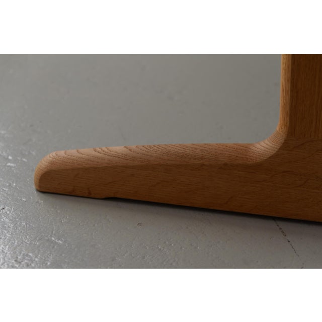 Danish Modern Oak Extendable Dining Table by Gangsø Møbler, 1970s For Sale - Image 16 of 18