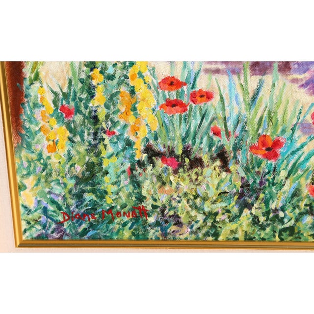 This lush landscape of the French countryside is emblematic of Diane Monet's flowering fields and timeless vistas...