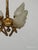 Antique Darling 4 Arm 4 Light Glowing Ribbons and Bows Flame Torch Chandelier For Sale - Image 15 of 17