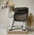 This is a rare find! It is a Hollywood Regency era wicker horse form side table. He features glass eyes and tortoise...