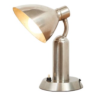 Type 5977 Table Lamp in Nickel-Plated Metal from Franta Anyž, 1932 For Sale