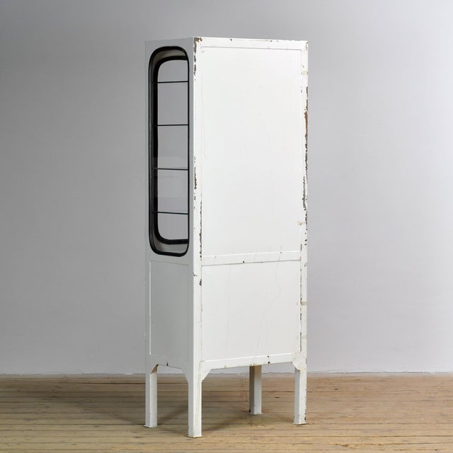 Vintage Medical Cabinet in Glass, 1970s For Sale - Image 9 of 10