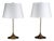 Model B-024 Table Lamps attributed to Eje Ahlgren for Bergboms, 1970s, Set of 2 For Sale