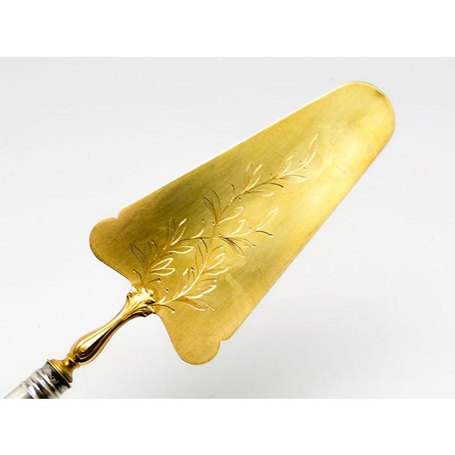 Silver Cake Shoulder, Poland, 1880s For Sale - Image 6 of 7