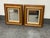 Vintage Square Giltwood Wall Mirrors, 20th Century, Pair For Sale - Image 9 of 12