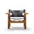 Mid 20th Century Børge Mogensen for Fredericia Mid Century Oak and Leather Spanish Chairs - Pair For Sale - Image 5 of 13