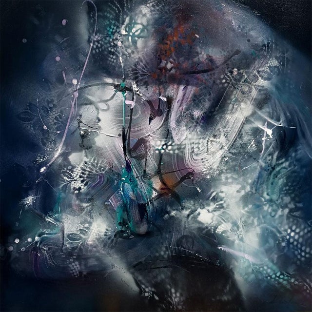 Ovidiu Kloska, Silent Genesis, Acrylics on Canvas For Sale - Image 10 of 10