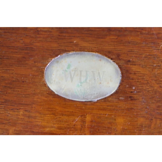 Quarter-Sawn Oak Serving Tray For Sale - Image 4 of 6