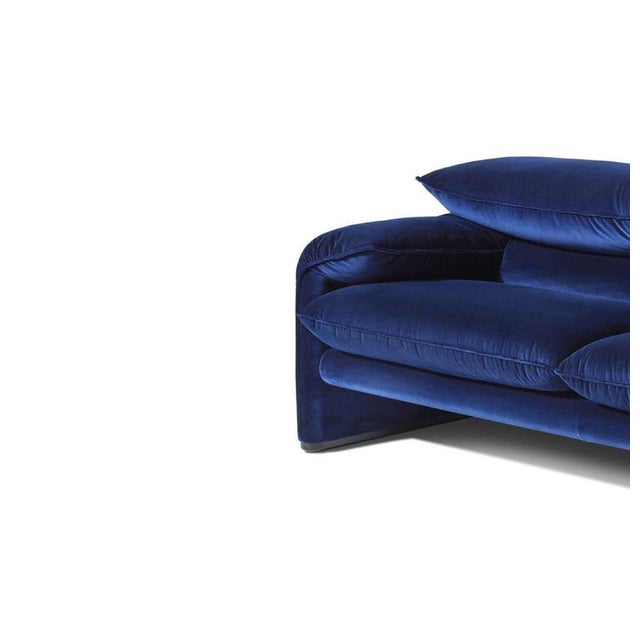 Not Yet Made - Made To Order Maralunga Two-Seater Sofa by Vico Magistretti for Cassina For Sale - Image 5 of 15