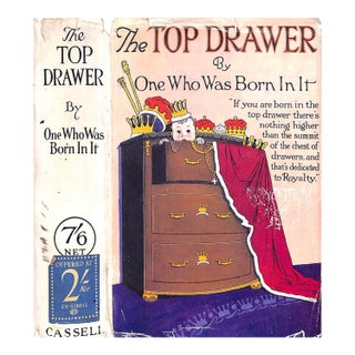 "The Top Drawer Random Recollections" 1927 by One Who Was Born in It For Sale