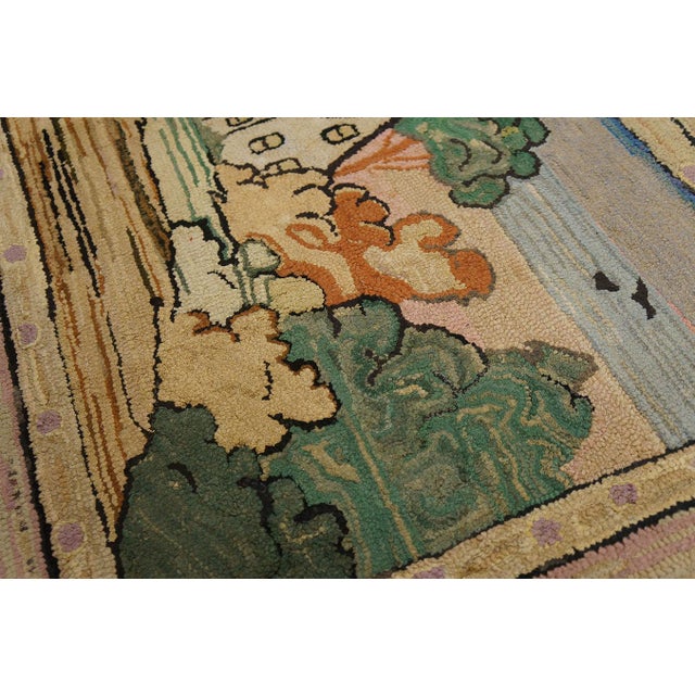 1920s American Hooked Rug | Chairish