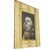 Art Deco era mirrored glass 4x5 picture frame. This mirrored surface utilizes a silver nitrate technique on glass with...