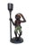 Mid 20th Century Mid 20th Century Cast Iron Monkey King Candlestick For Sale - Image 5 of 5
