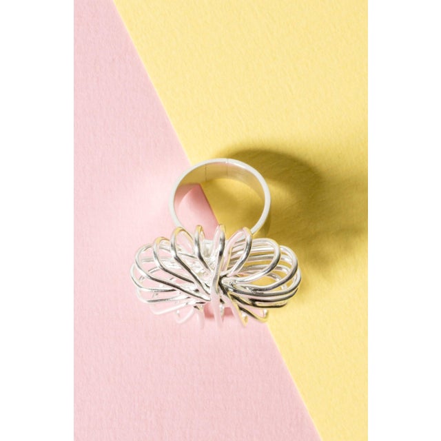 Vintage Silver Ring from Anders Högberg, 1969 For Sale - Image 4 of 8